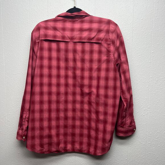 Eddie Bauer Travex Classi Fit Womens Outdoor Hiking Breathable Shirt Size Large - Picture 7 of 12